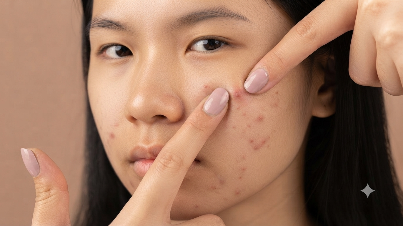 Cách ngăn ngừa mụn trứng cá trong kỳ kinh nguyệt - Ảnh 1.
