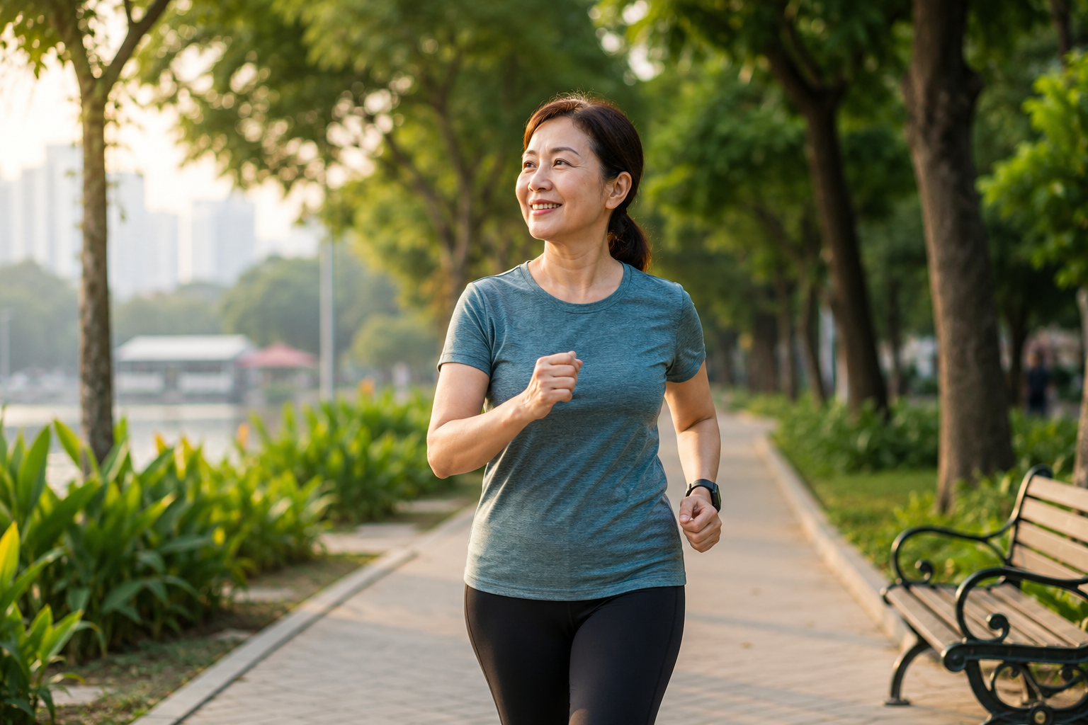 Tuổi U50 chỉ đi bộ thôi có đủ không? - Ảnh 1.