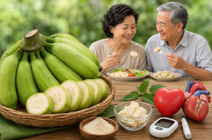 Tại Sao Người Trên 50 Tuổi Nên Thêm Chuối Xanh Vào Chế Độ Ăn Uống?
