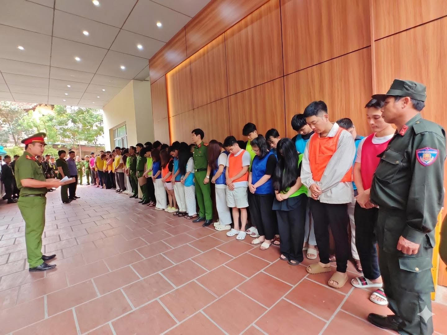 unnamed-8-17850431316591787700296 Công an Hà Nội khởi tố nhiều đối tượng liên quan hoạt động lừa đảo 'kỳ nghỉ'. Ảnh: Công an Hà Nội.