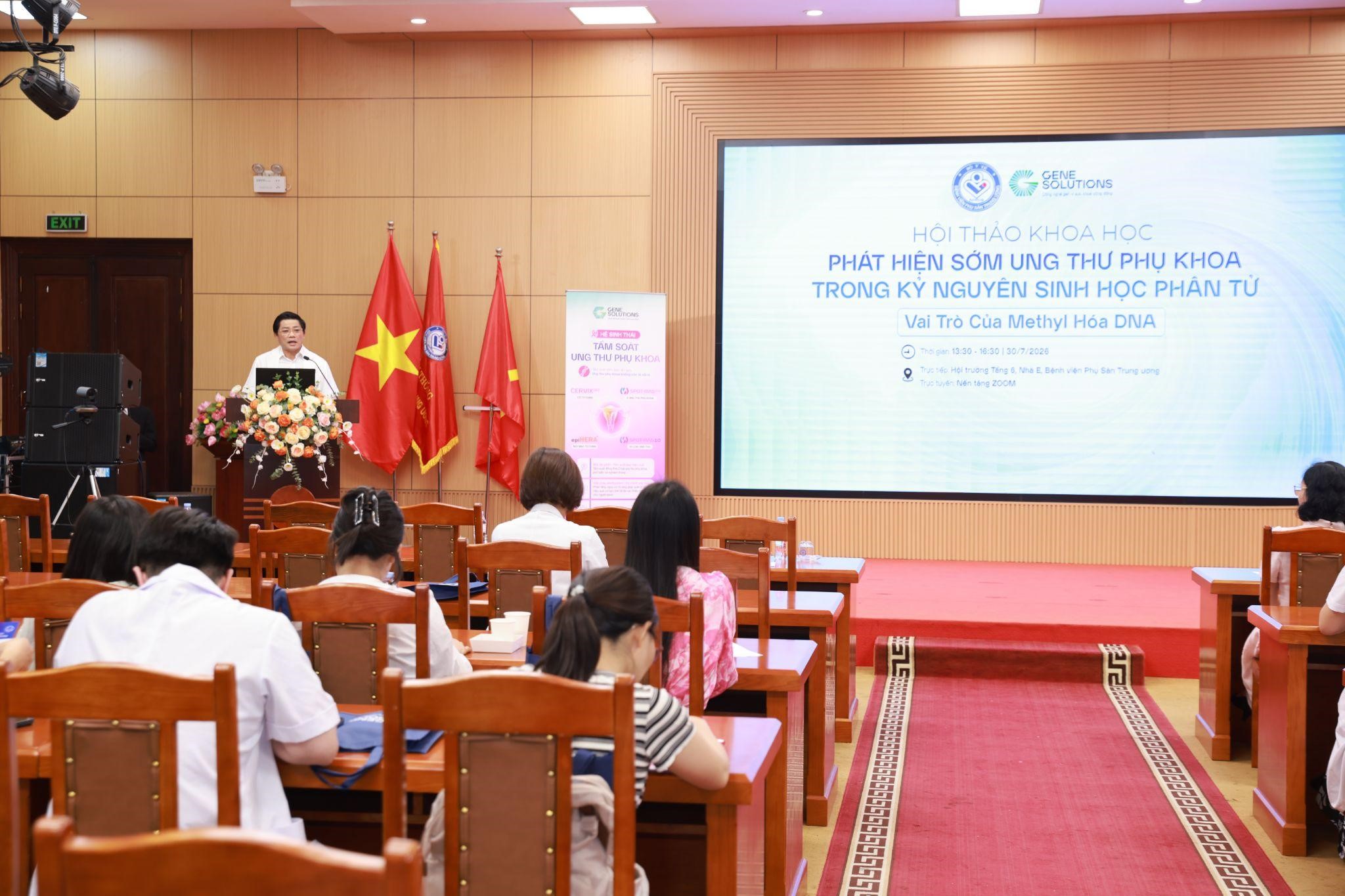 1-17869406388381022734220 Bệnh viện Phụ sản Trung ương thúc đẩy phát hiện sớm ung thư phụ khoa- Ảnh 1.