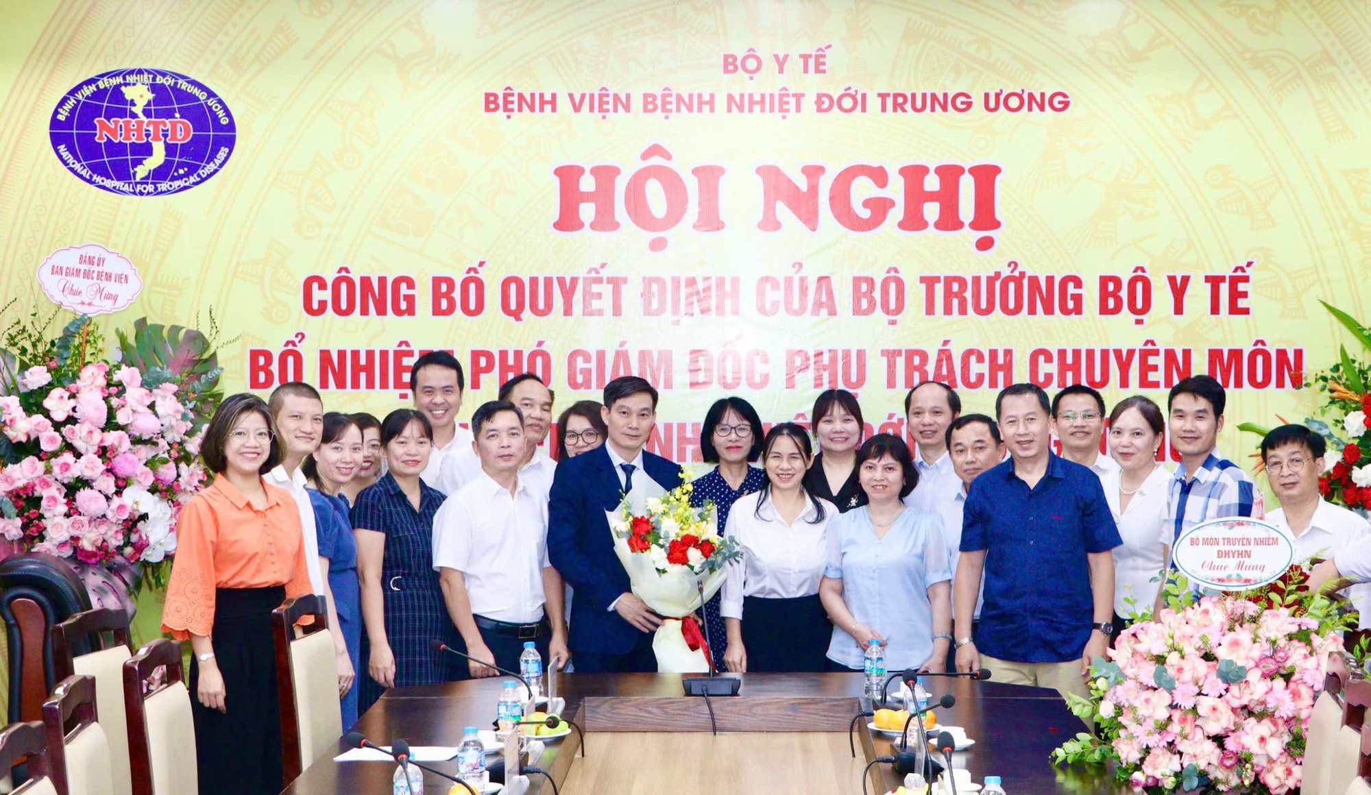 Sự Bổ Nhiệm Mới Tại Bệnh Viện Bệnh Nhiệt Đới Trung Ương: TS.BS Vũ Đình Phú Nhận Nhiệm Vụ Quan Trọng