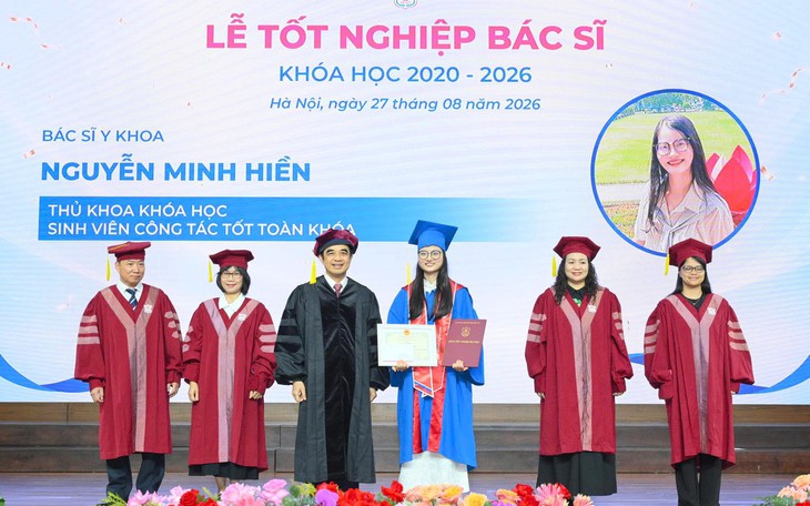 Bài học từ tân thủ khoa bác sĩ nội trú Đại học Y Hà Nội- Ảnh 1.