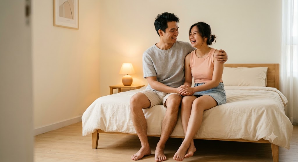 Giao tiếp cởi mở giúp khắc phục khô âm đạo Giải Quyết Khô Âm Đạo - Giao Tiếp với Bạn Đời