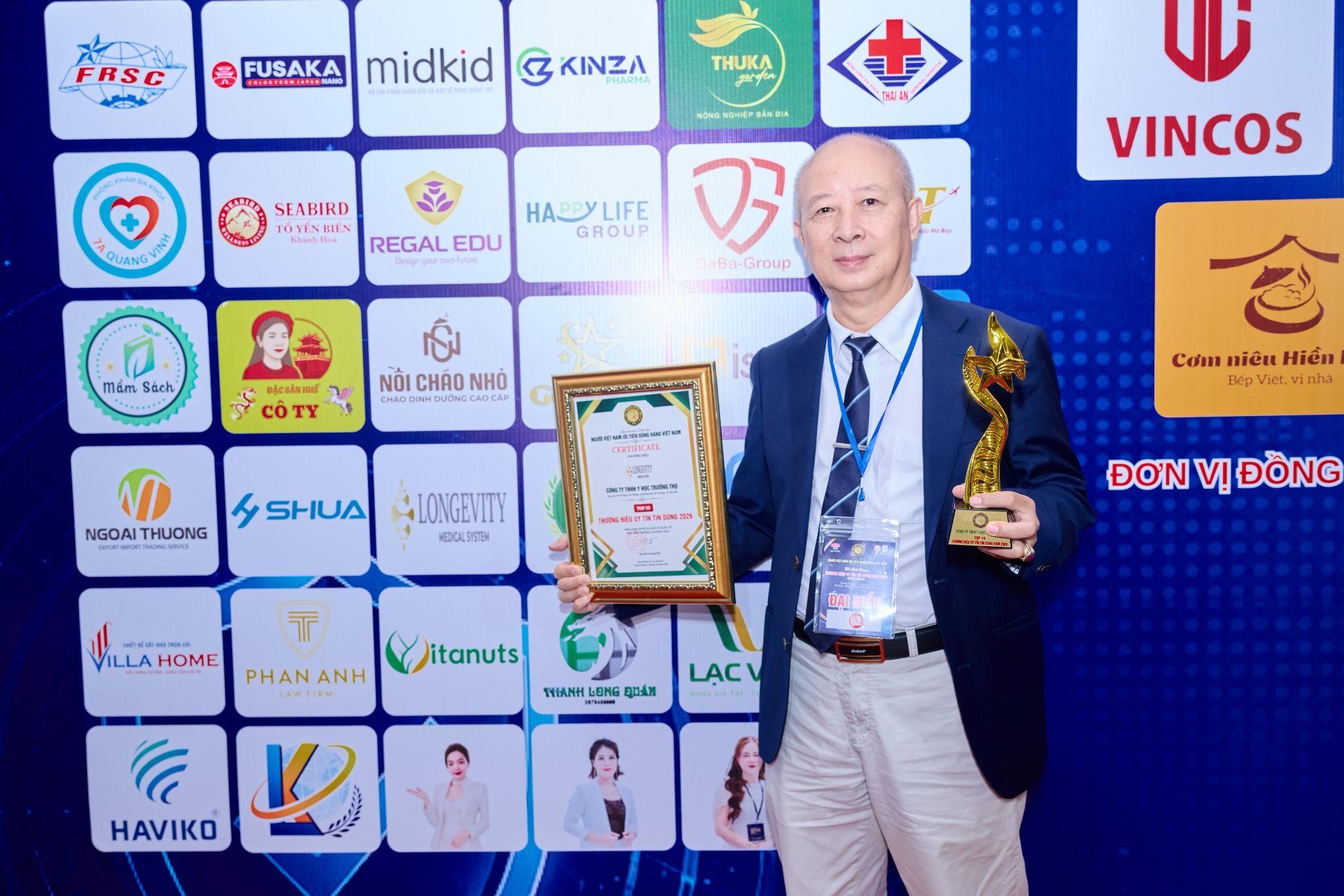 Longevity Medical System: Xứng Danh Top 10 Thương Hiệu Tin Dùng 2026