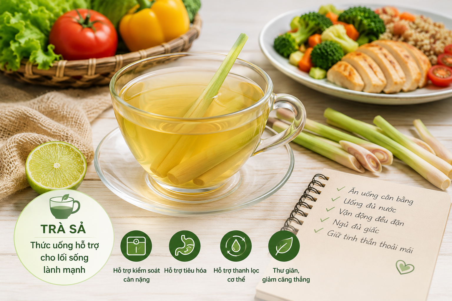 Thời Điểm Hoàn Hảo Để Thưởng Thức Trà Sả - Ảnh 1.
