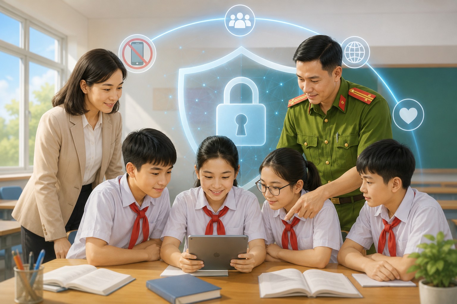 Giải Pháp Hiệu Quả Bảo Vệ Học Sinh Từ Quản Lý Thiết Bị Công Nghệ