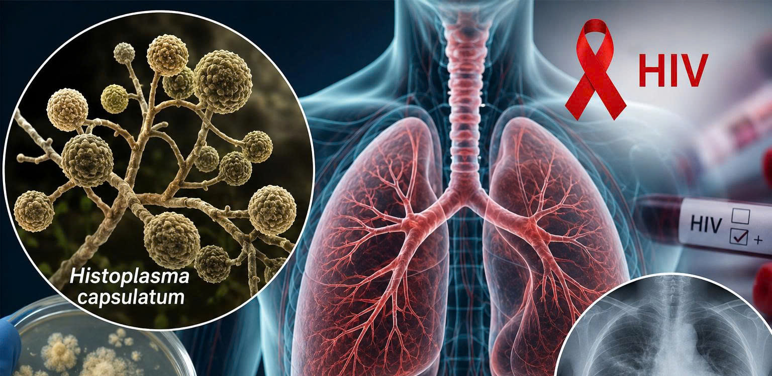 base64-1785336505125517810334 HIV và Histoplasmosis: Nhận diện sớm để bảo vệ sức khỏe phổi - Ảnh 1.