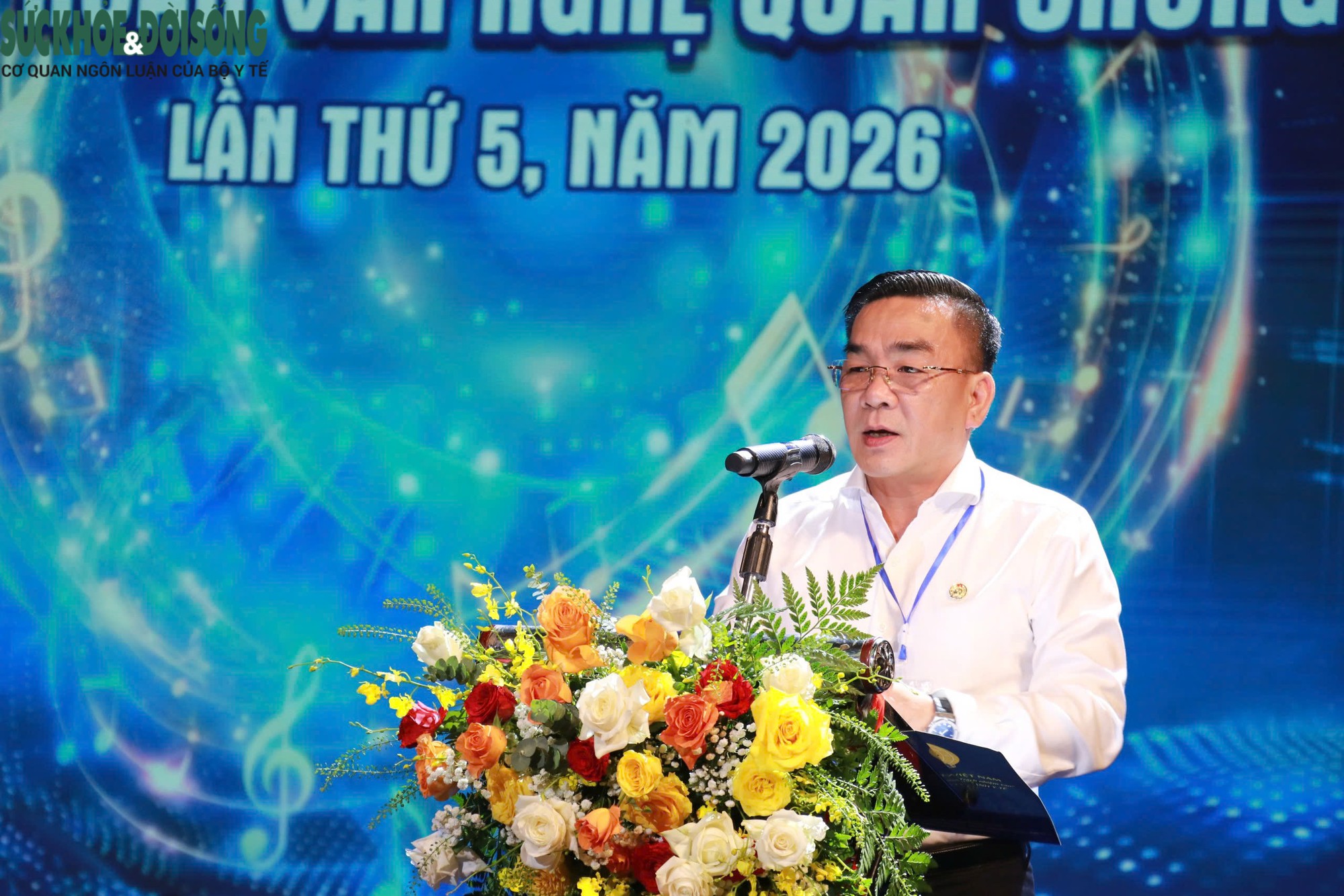 base64-17856522669831313651976 Liên hoan Văn nghệ quần chúng ngành Y tế lần thứ V: Lan tỏa giá trị nhân văn của ngành Y tế - Ảnh 3.