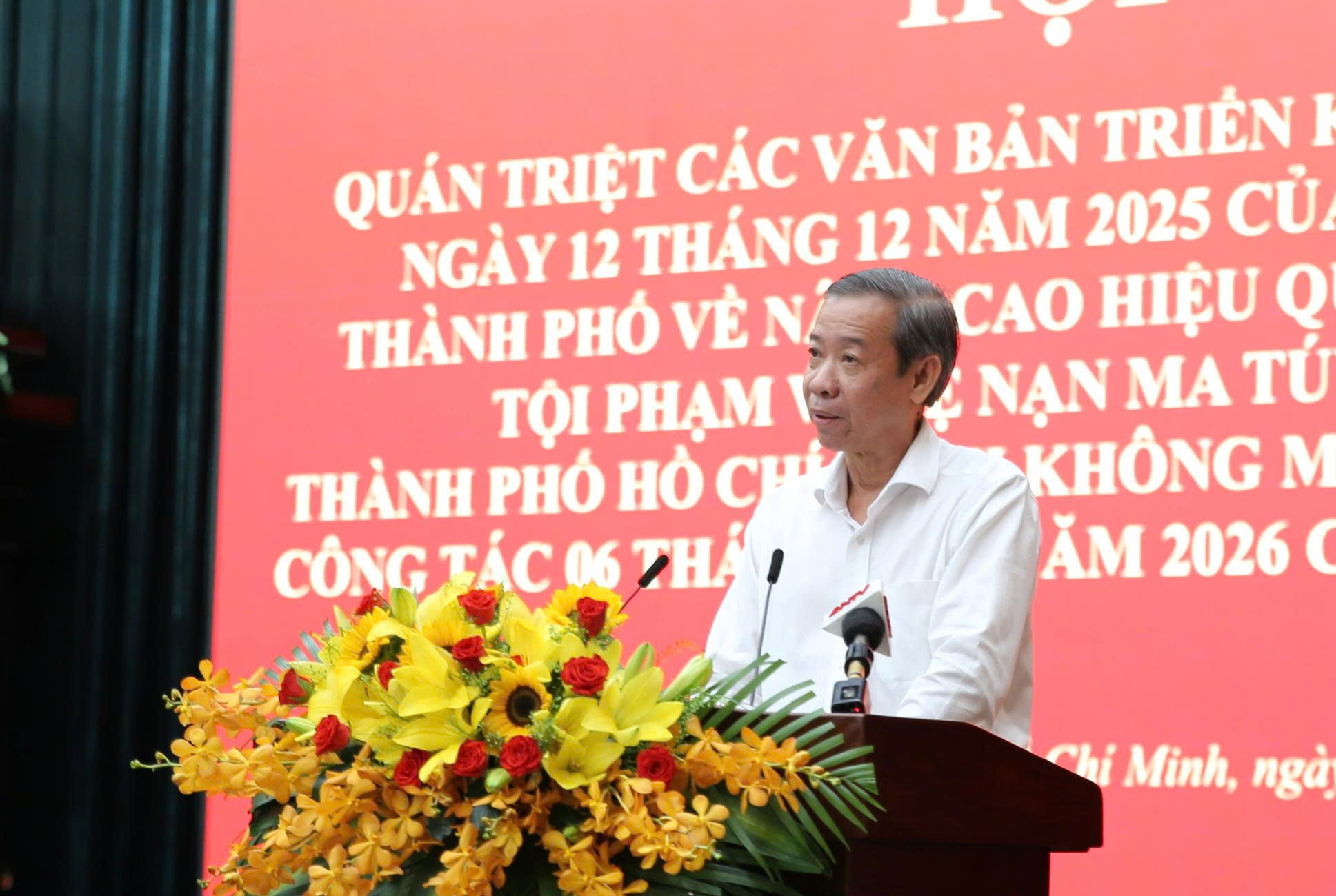 base64-17863608158911799845122 Bí thư Thành ủy TPHCM: Xây dựng thành phố không ma túy phải lấy cơ sở làm nền tảng, quản lý thực chất- Ảnh 2.