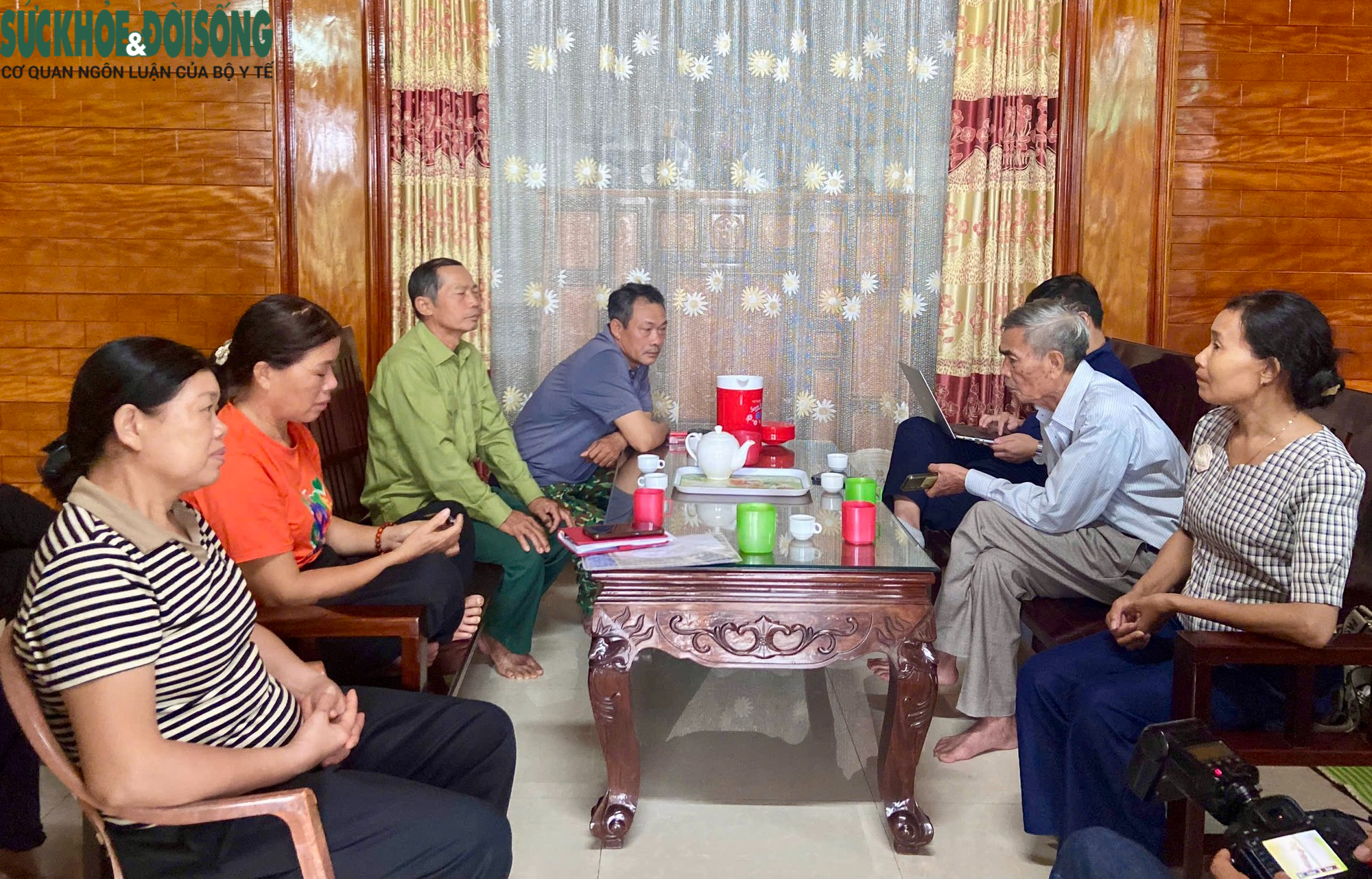 Gia đình bà Hoàng Thị Nhớ