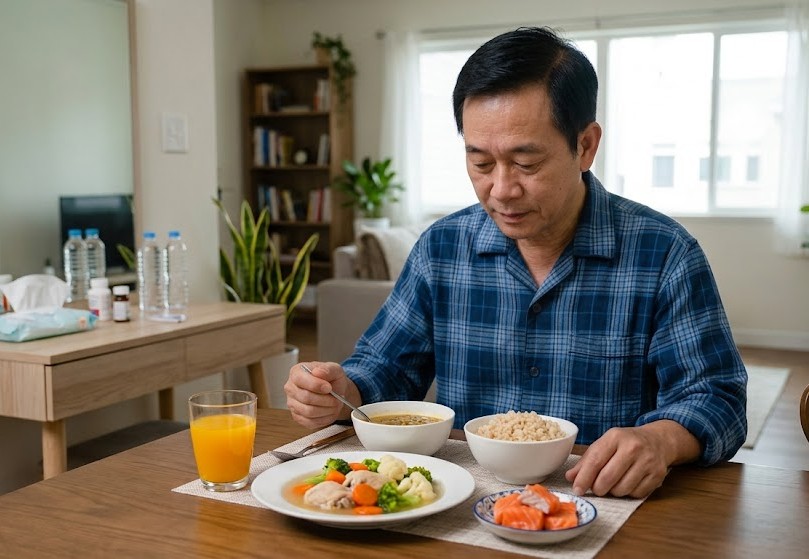 Dinh Dưỡng Đặc Biệt Cho Người Bị Bệnh Phổi Tắc Nghẽn Mạn Tính