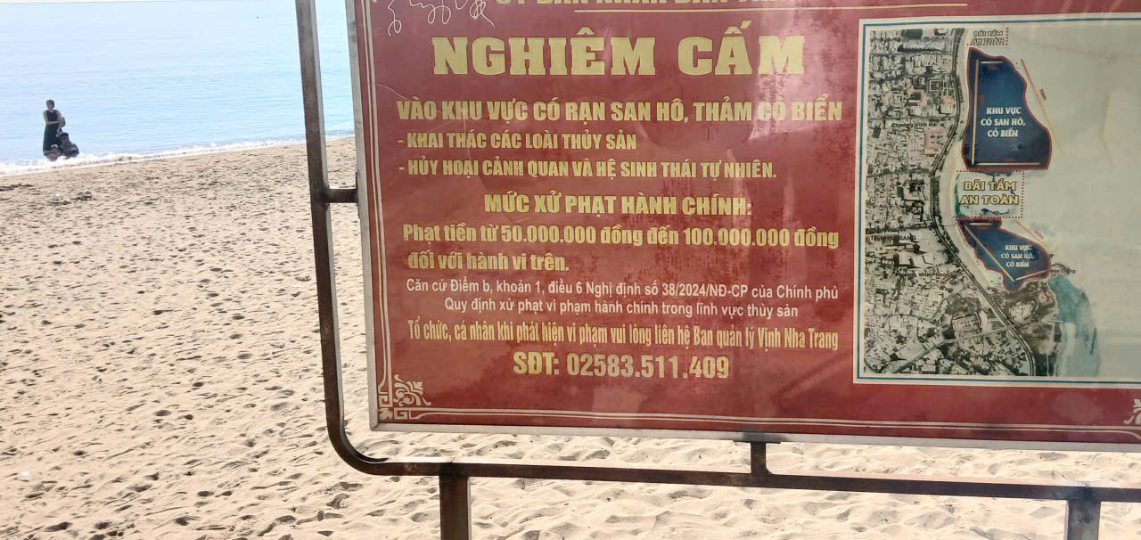 Điều cấm ở biển Nha Trang