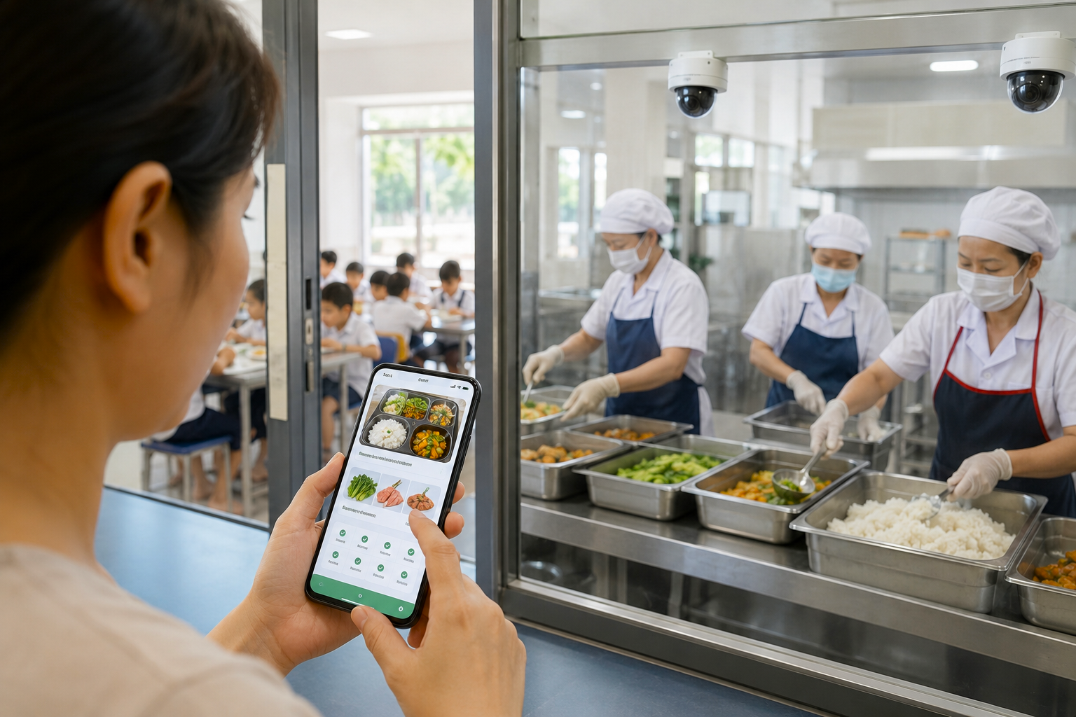 UBND TP Hà Nội chỉ đạo khắc phục 'điểm nghẽn' an toàn thực phẩm trong bữa ăn bán trú- Ảnh 1.