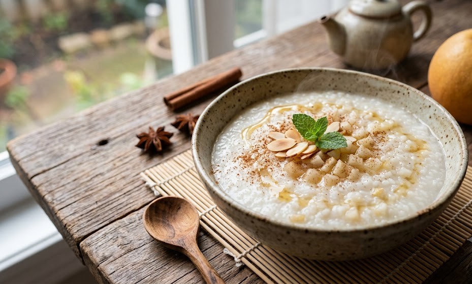 Món cháo lê - sự lựa chọn lý tưởng cho mùa thu Món cháo lê - sự lựa chọn lý tưởng cho mùa thu