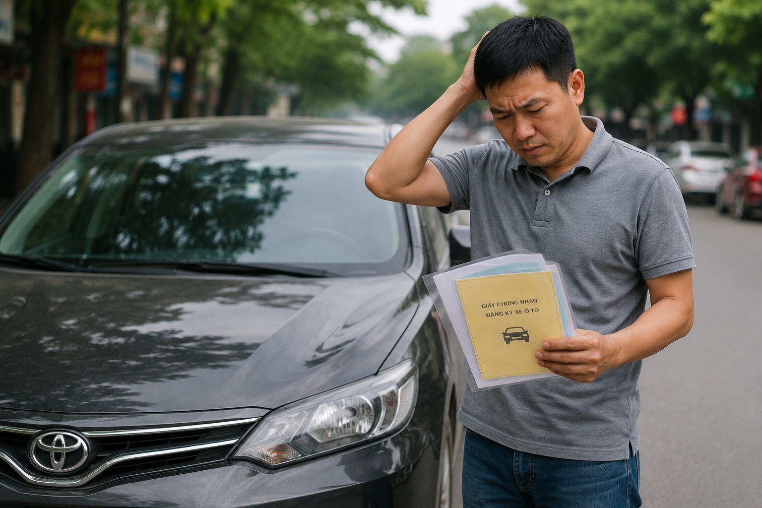Hướng Dẫn Sang Tên Xe Cũ Không Có Giấy Tờ Mua Bán