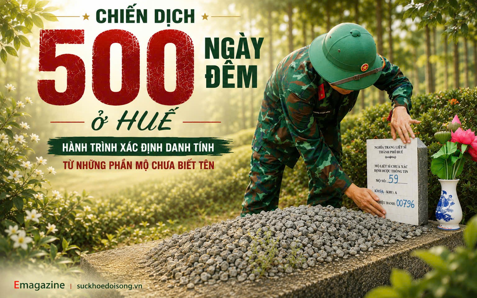 Huế Đẩy Mạnh Công Tác Xác Định Danh Tính Liệt Sĩ Qua Lấy Mẫu Hài Cốt