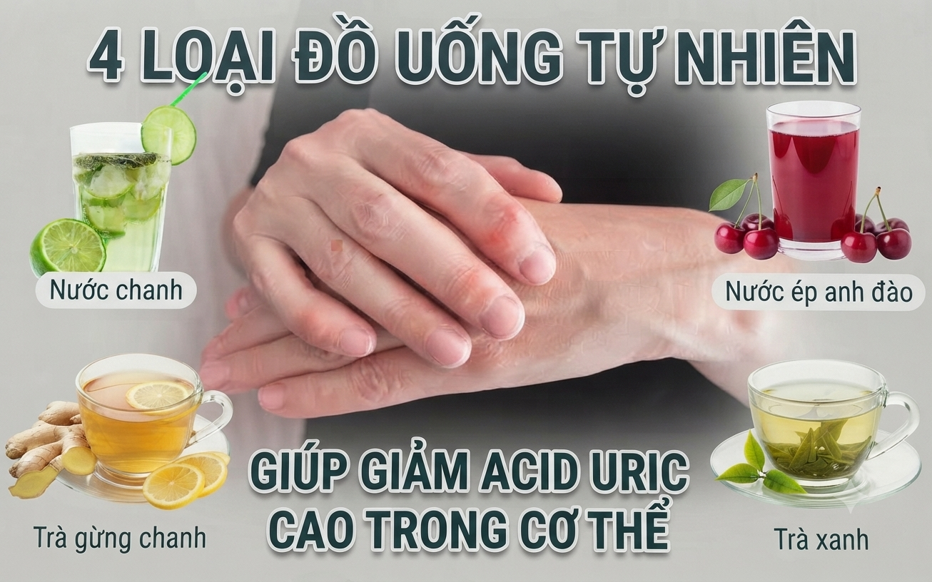 Tác Động Của Thiếu Nước Đến Nồng Độ Acid Uric Ở Người Trên 50