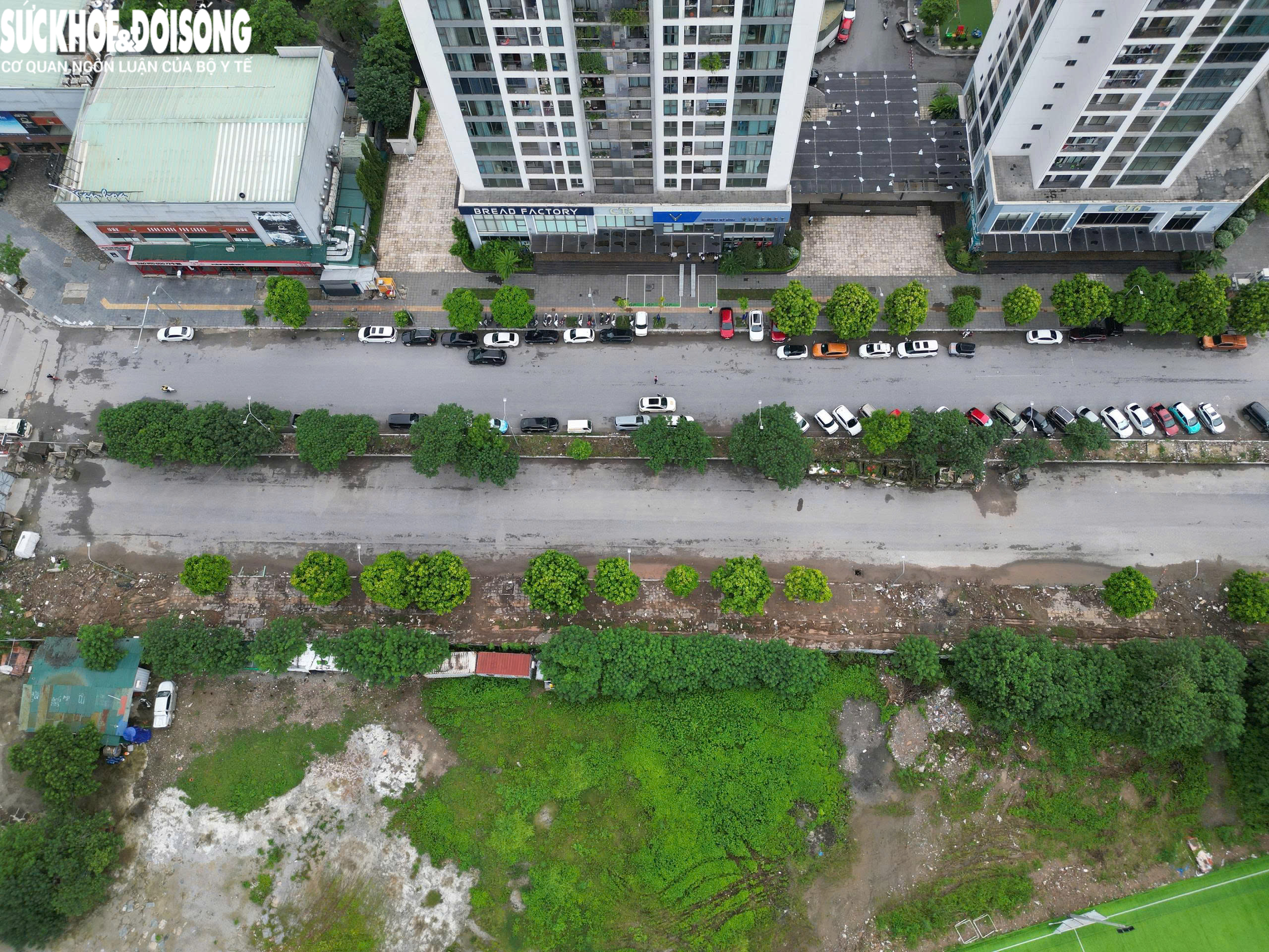 Hiện trạng đường nối ra Phạm Hùng hơn 9 năm vẫn dang dở- Ảnh 4.