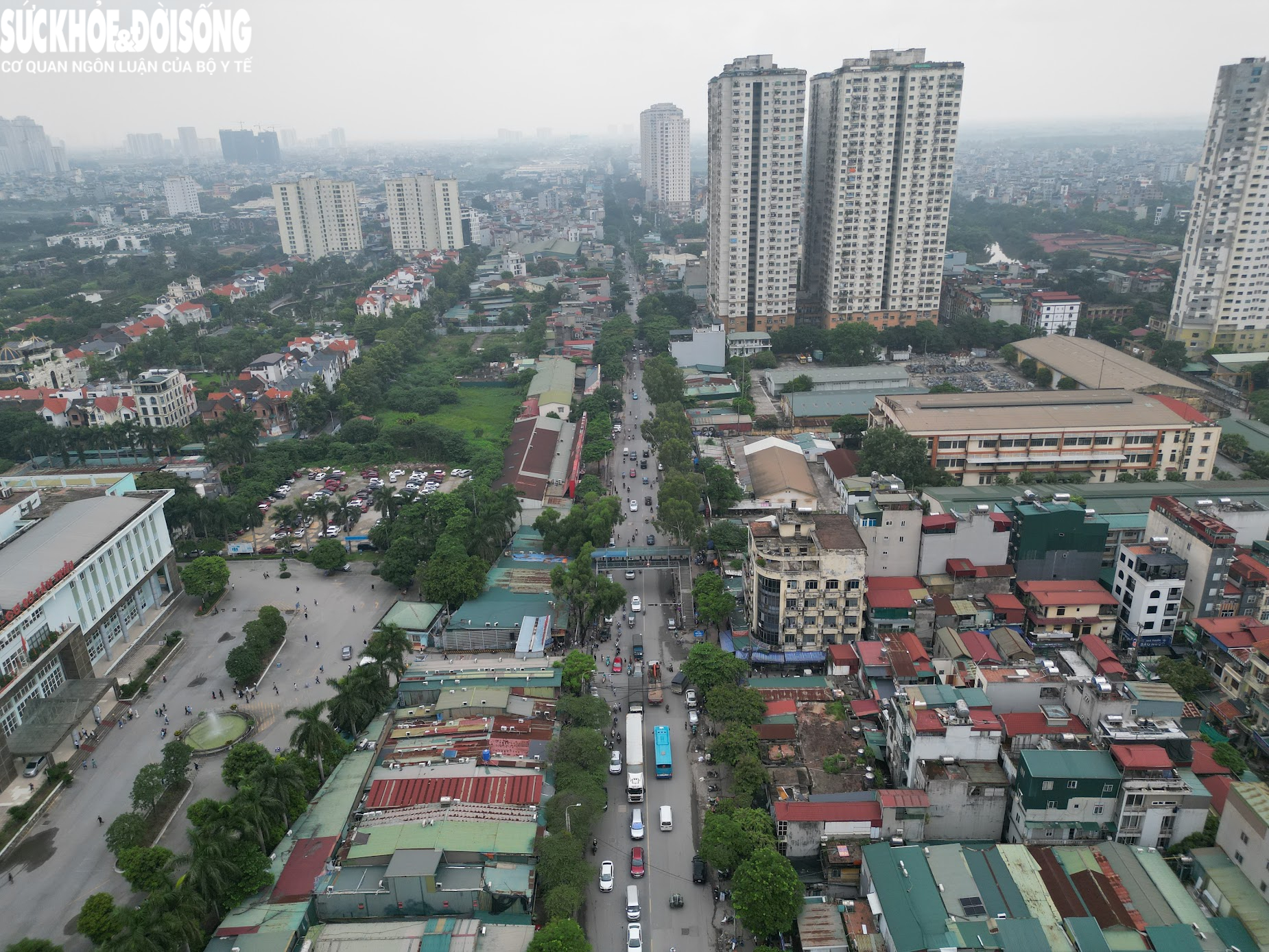 Thi công tại nút giao Phạm Tu