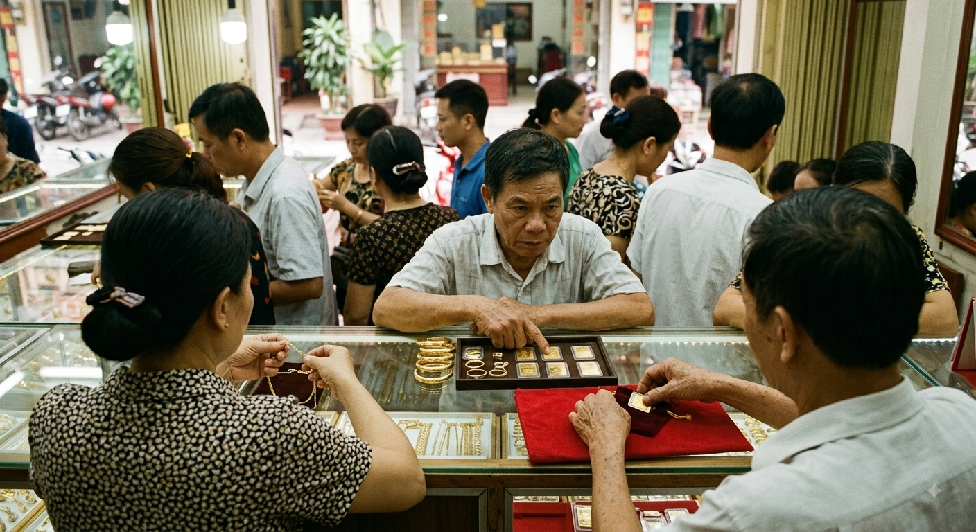 Hà Nội Thắt Chặt Kiểm Soát Hoạt Động Vàng và Ngoại Tệ Để Ngăn Chặn Gian Lận