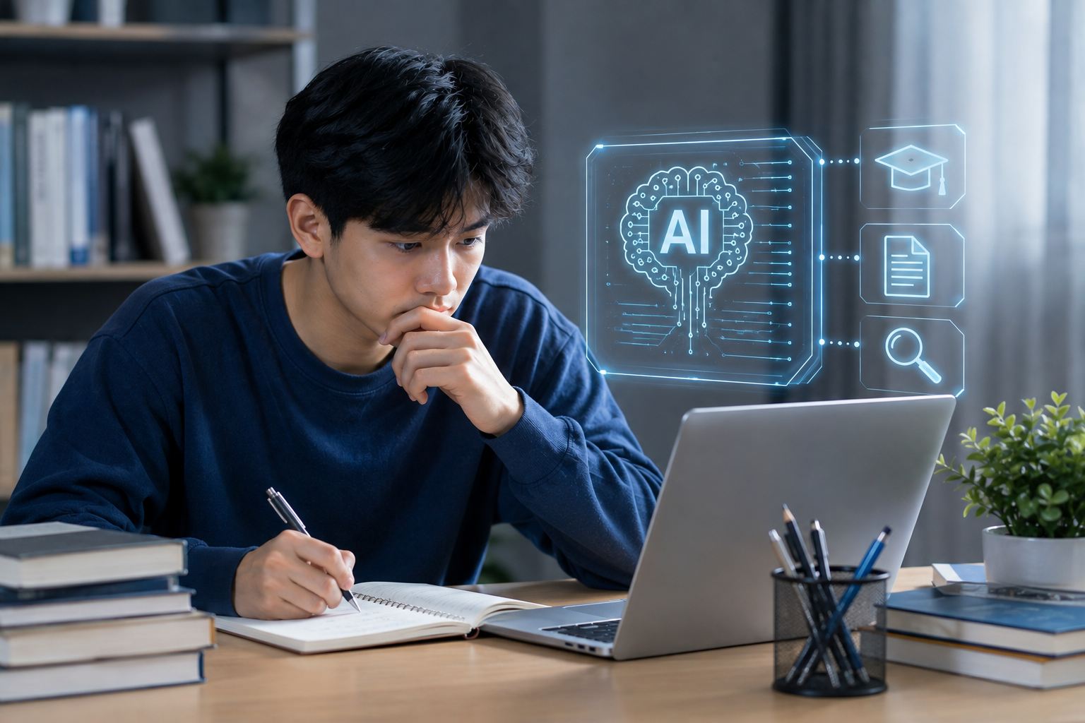 gian-lan-ai-1785854850033503799488 Siết chặt xử lý gian lận AI trong học tập và nghiên cứu- Ảnh 1.