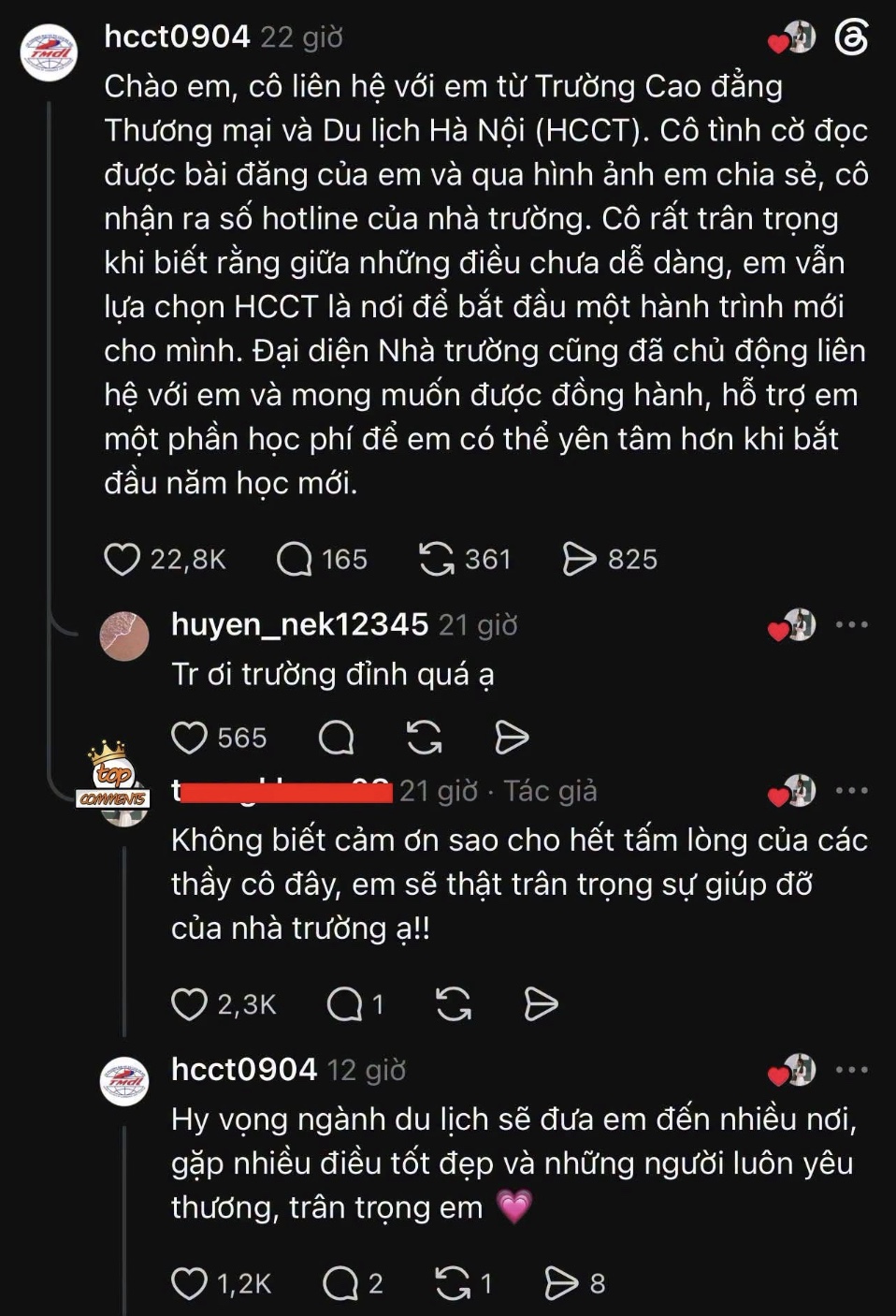 Nữ Sinh Gặp Khó Khăn Tài Chính Được Trường Hỗ Trợ Sau Đoạn Tin Nhắn Cảm Động