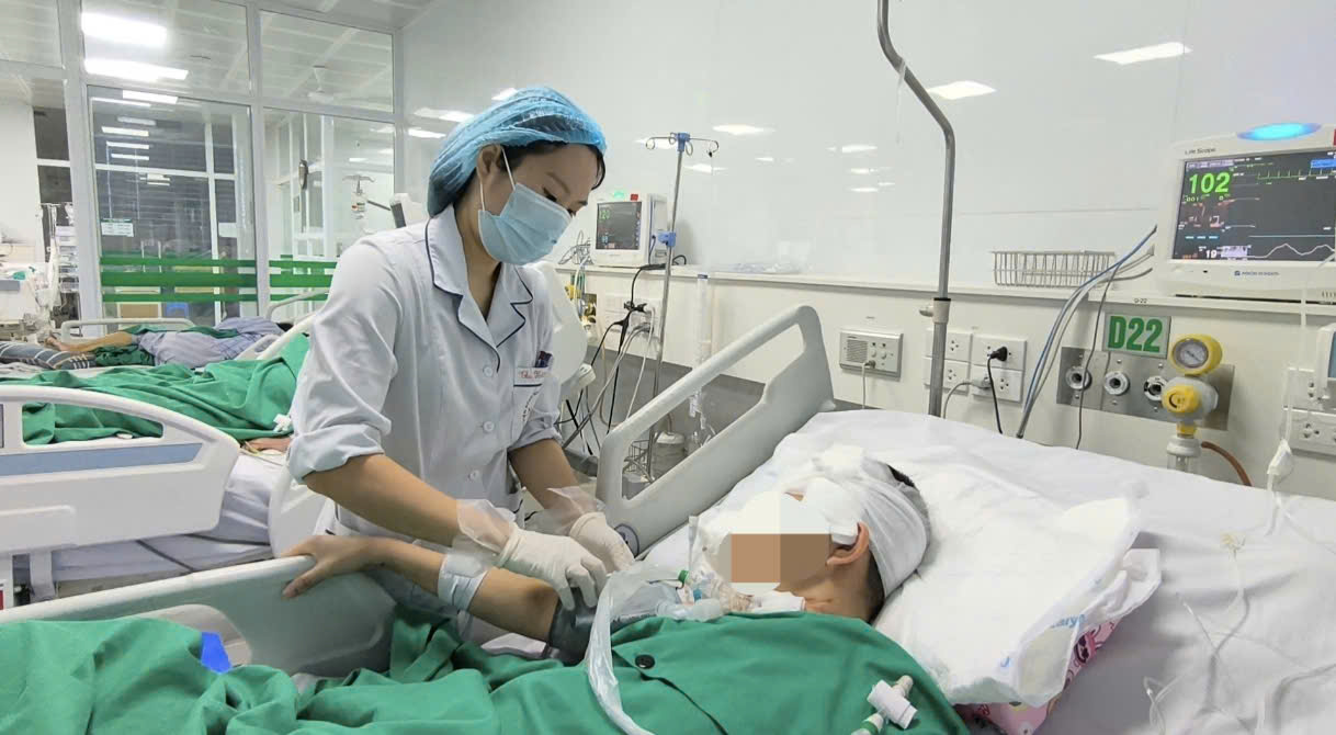 hoi-phuc-sau-chan-thuong-ho-nao-1787817078985382629319 Bệnh nhân được điều trị tích cực tại bệnh viện. Ảnh: BVCC