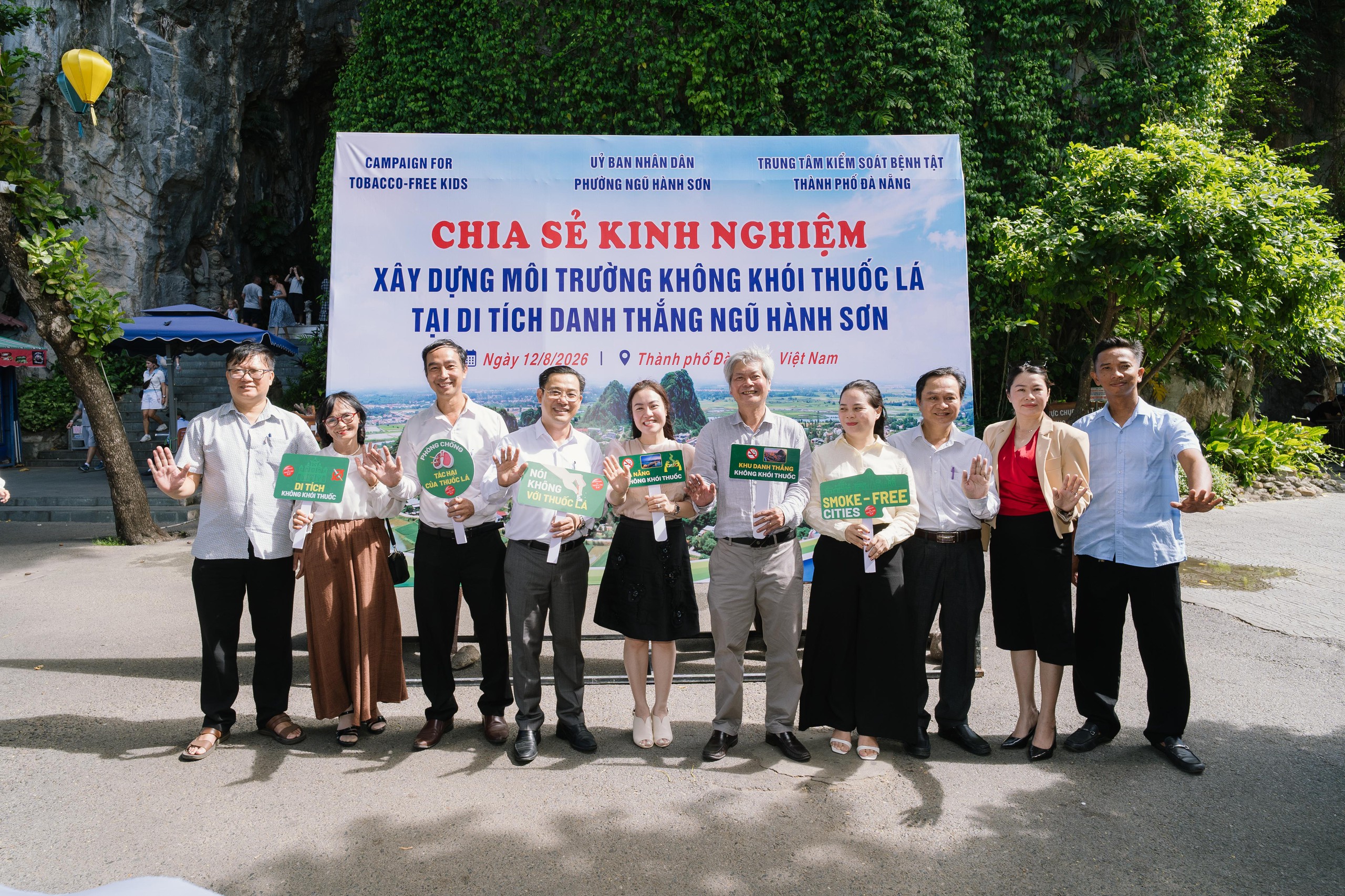 Khởi Xướng Mô Hình Du Lịch Không Khói Thuốc Tại Ngũ Hành Sơn