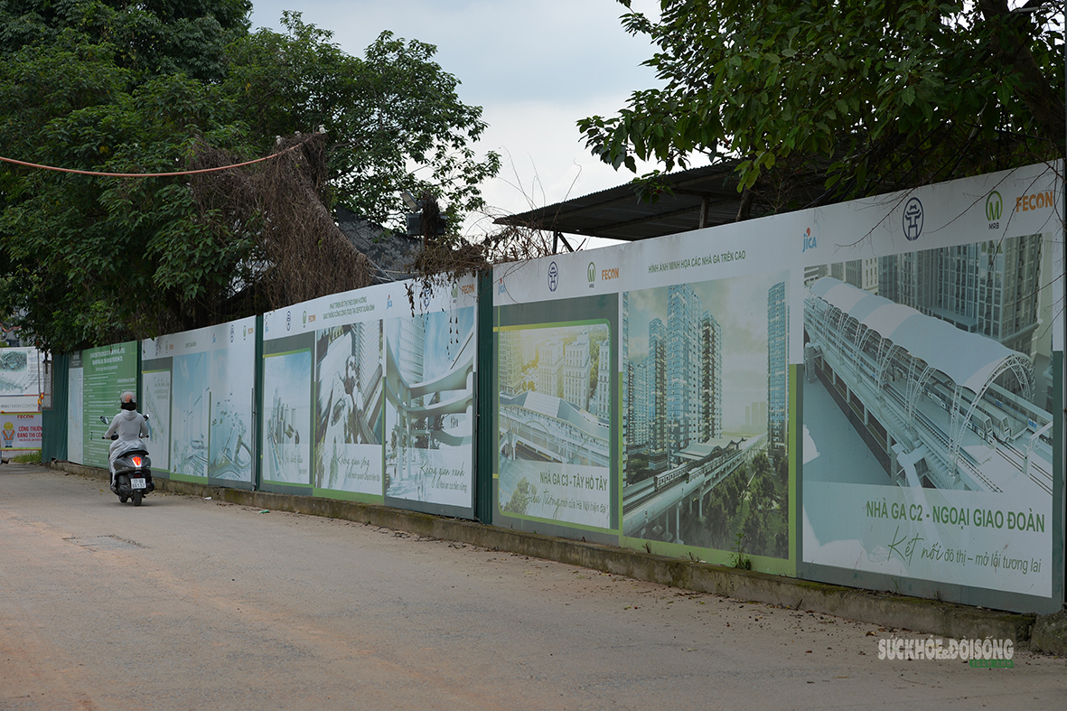 Diễn biến tại khu depot tuyến metro số 2 - Ảnh 1.