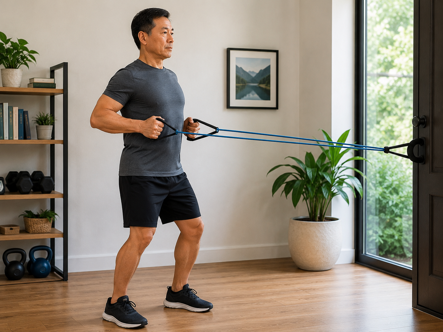 tang-cuong-suc-manh-2-1786462943939949354927 Kéo dây kháng lực giúp cải thiện sự ổn định của thân người.