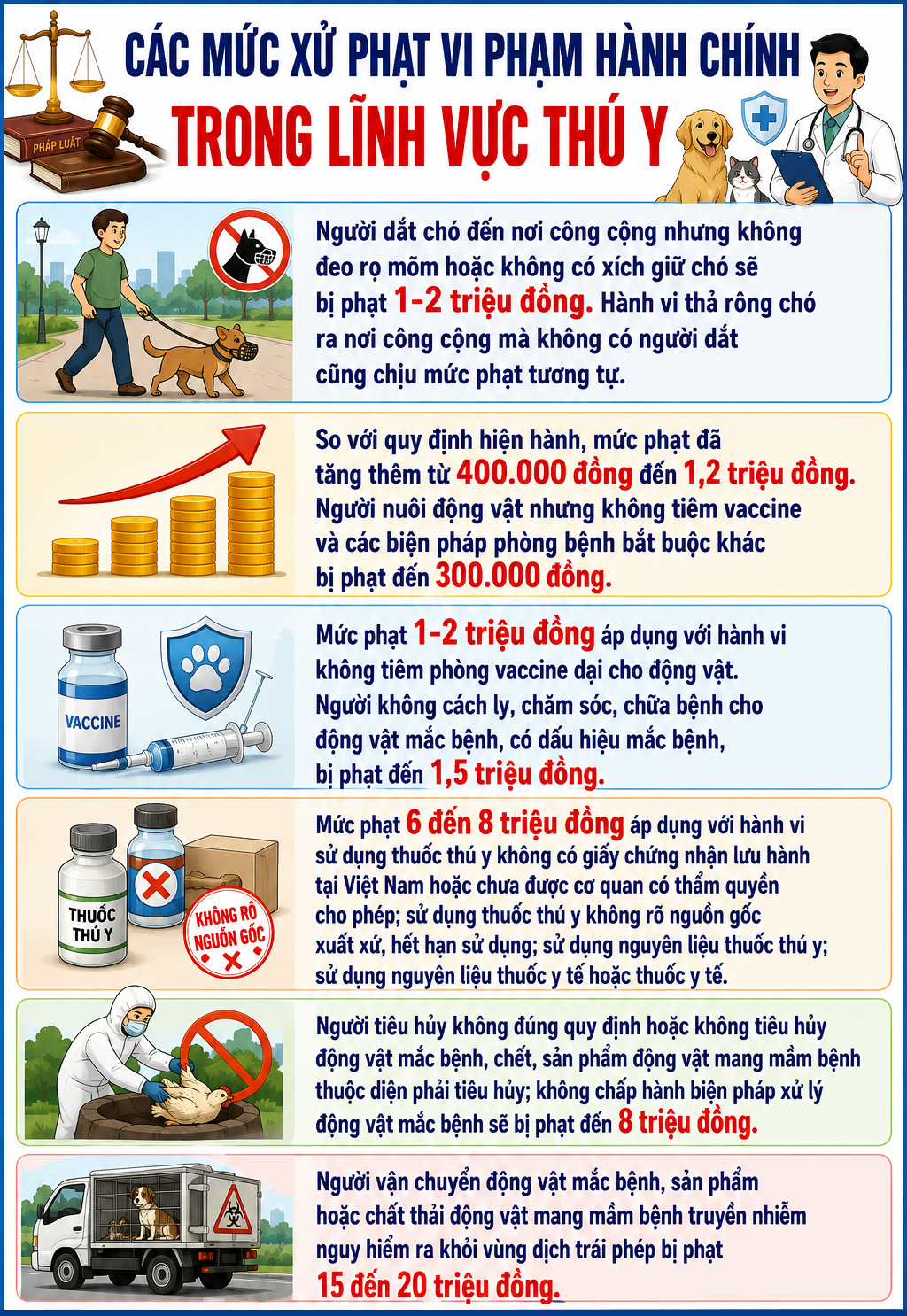 Hành Vi Dắt Chó Ra Đường Không Đeo Rọ: Mức Phạt Mới