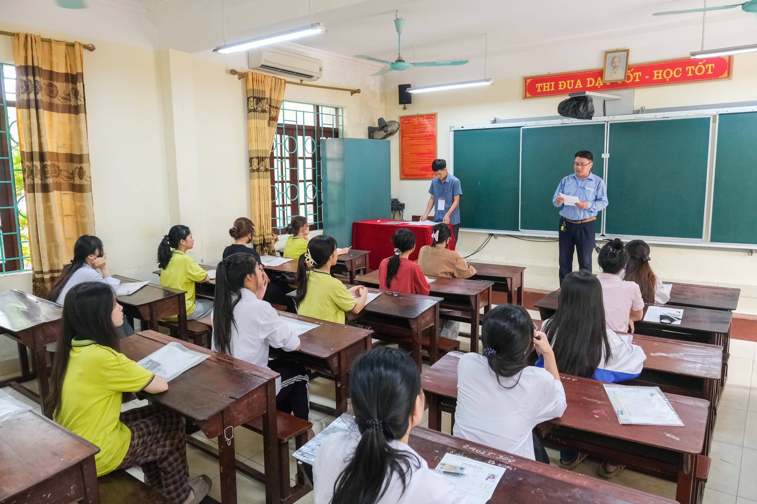 Thí sinh tham dự kỳ thi tốt nghiệp THPT 2026