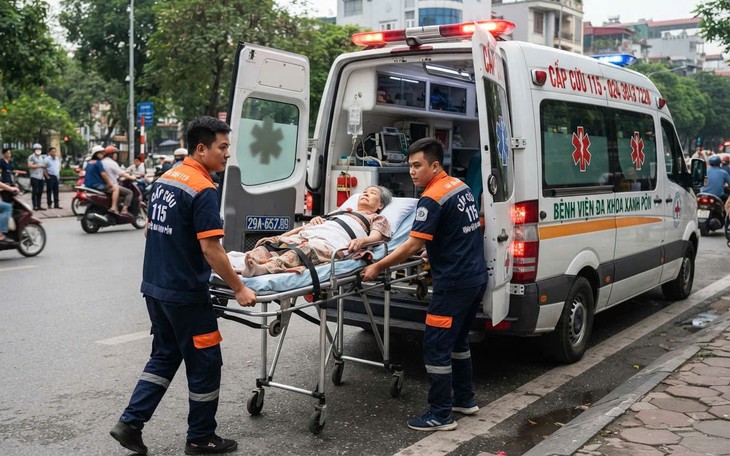 Cấp cứu ngoại viện: Để "thời gian vàng" không còn bị bỏ lỡ - Ảnh 2.