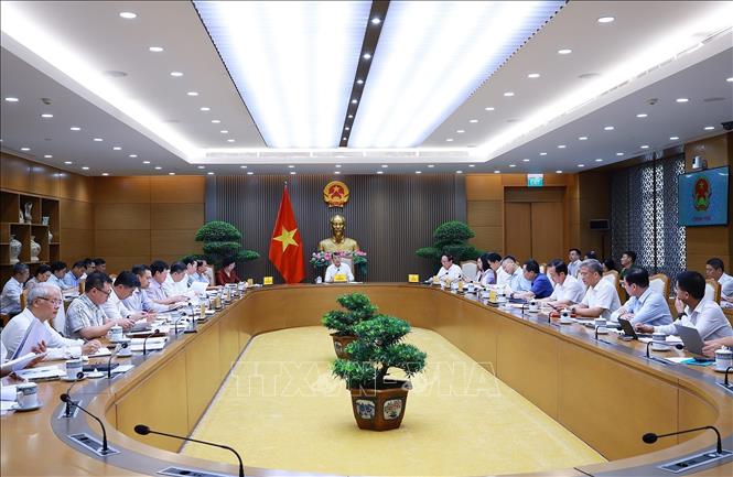 Thủ tướng Lê Minh Hưng làm việc với lãnh đạo Bộ Y tế về một số điều liên quan đến luật trong lĩnh vực y tế- Ảnh 3.