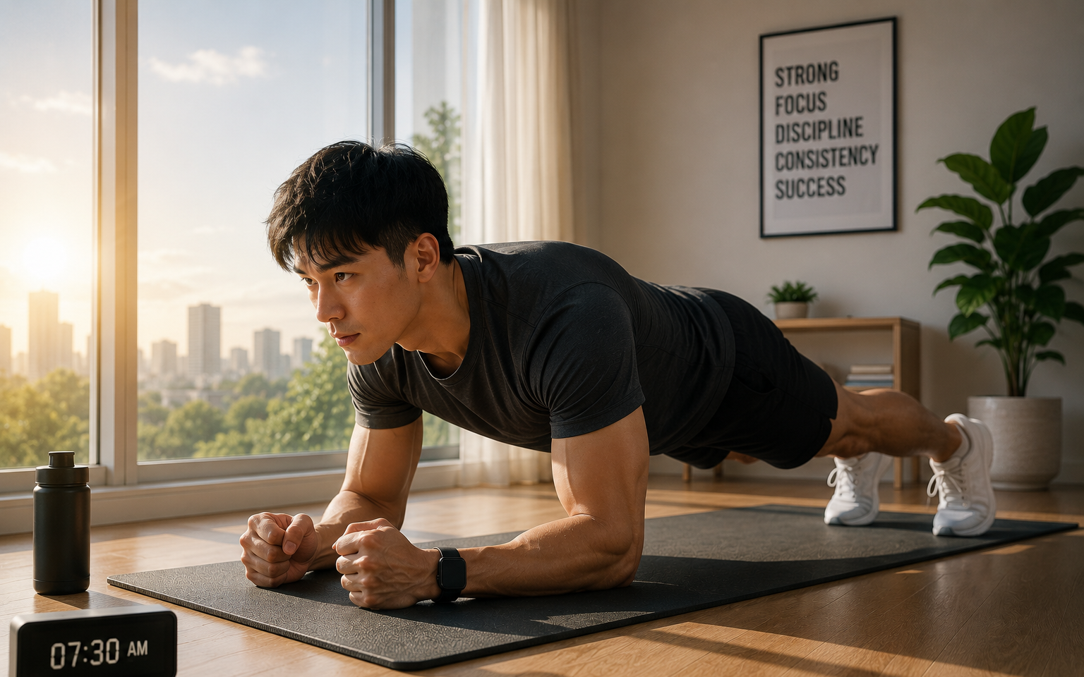 Phụ Nữ U50 Và Cơ Sàn Chậu: Cần Lưu Ý Gì Khi Tập Plank?
