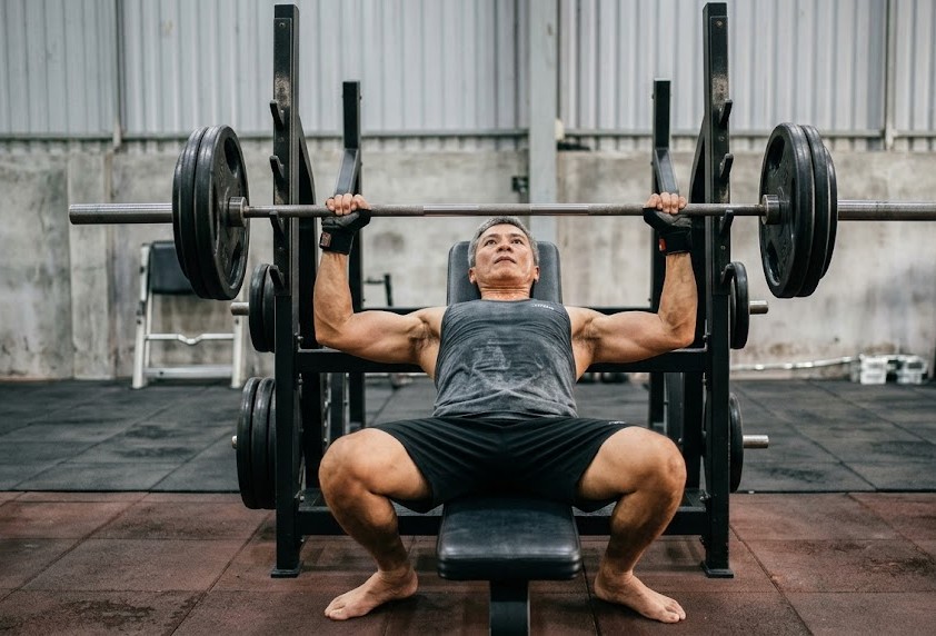 Tập tạ sau 50: chọn tải nặng hay lặp nhiều để giữ và phát triển cơ?