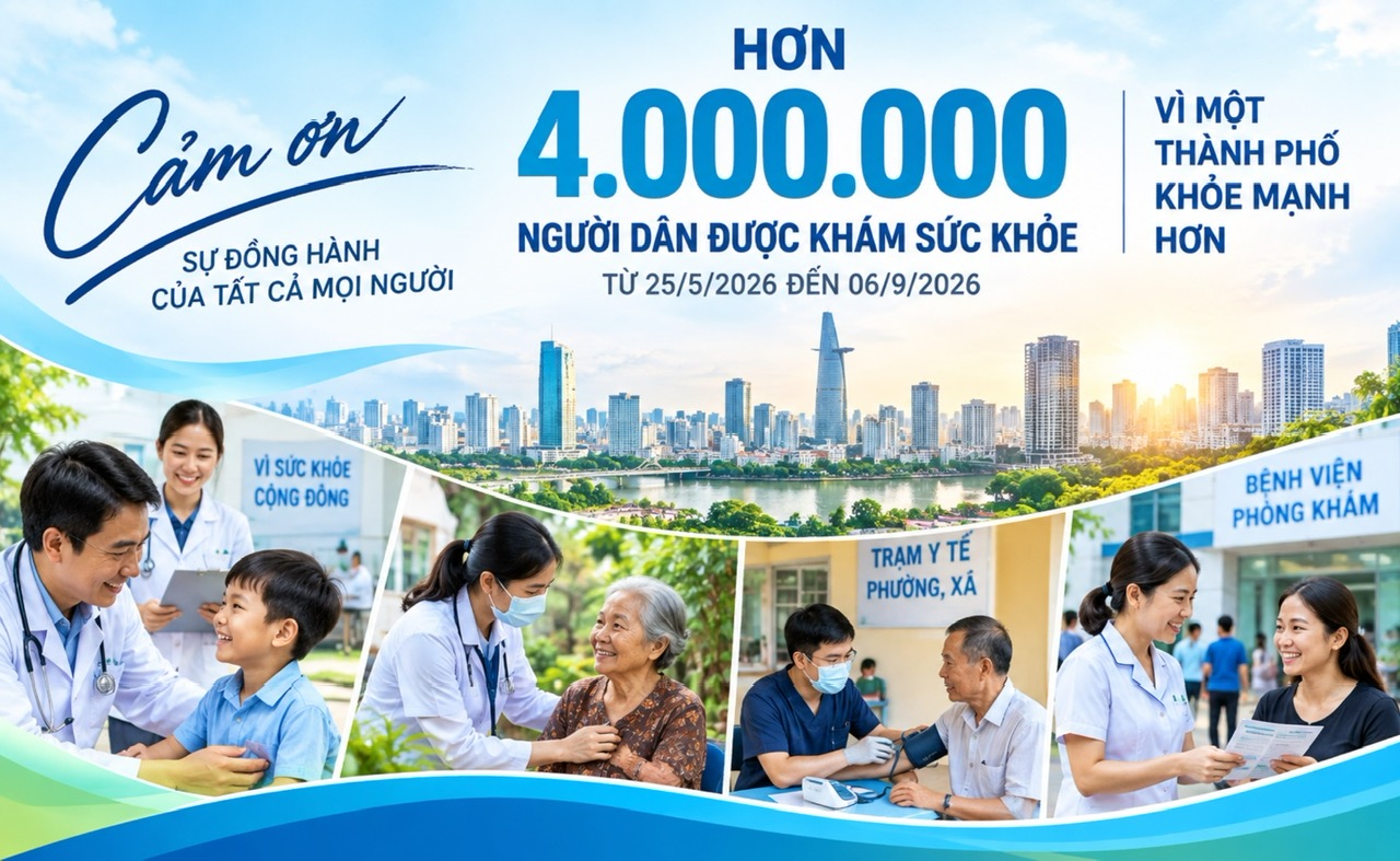 TPHCM còn gần 9 triệu người chưa được khám sức khỏe: thực trạng, ý nghĩa và những việc cần ưu tiên