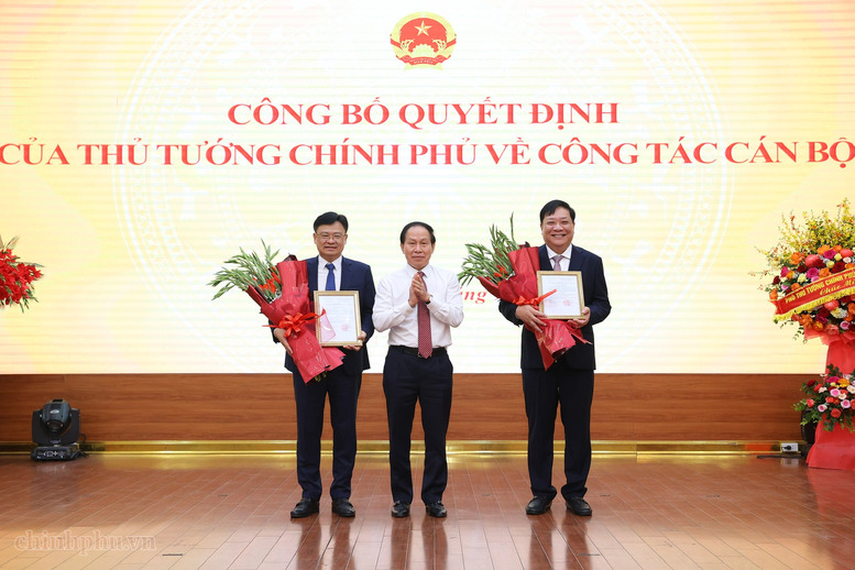 Trao Quyết định bổ nhiệm 2 Phó Tổng Thanh tra Chính phủ- Ảnh 1.